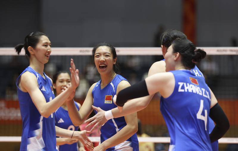 晋级决赛!亚运会-中国女排3-2复仇泰国 静候日韩胜者